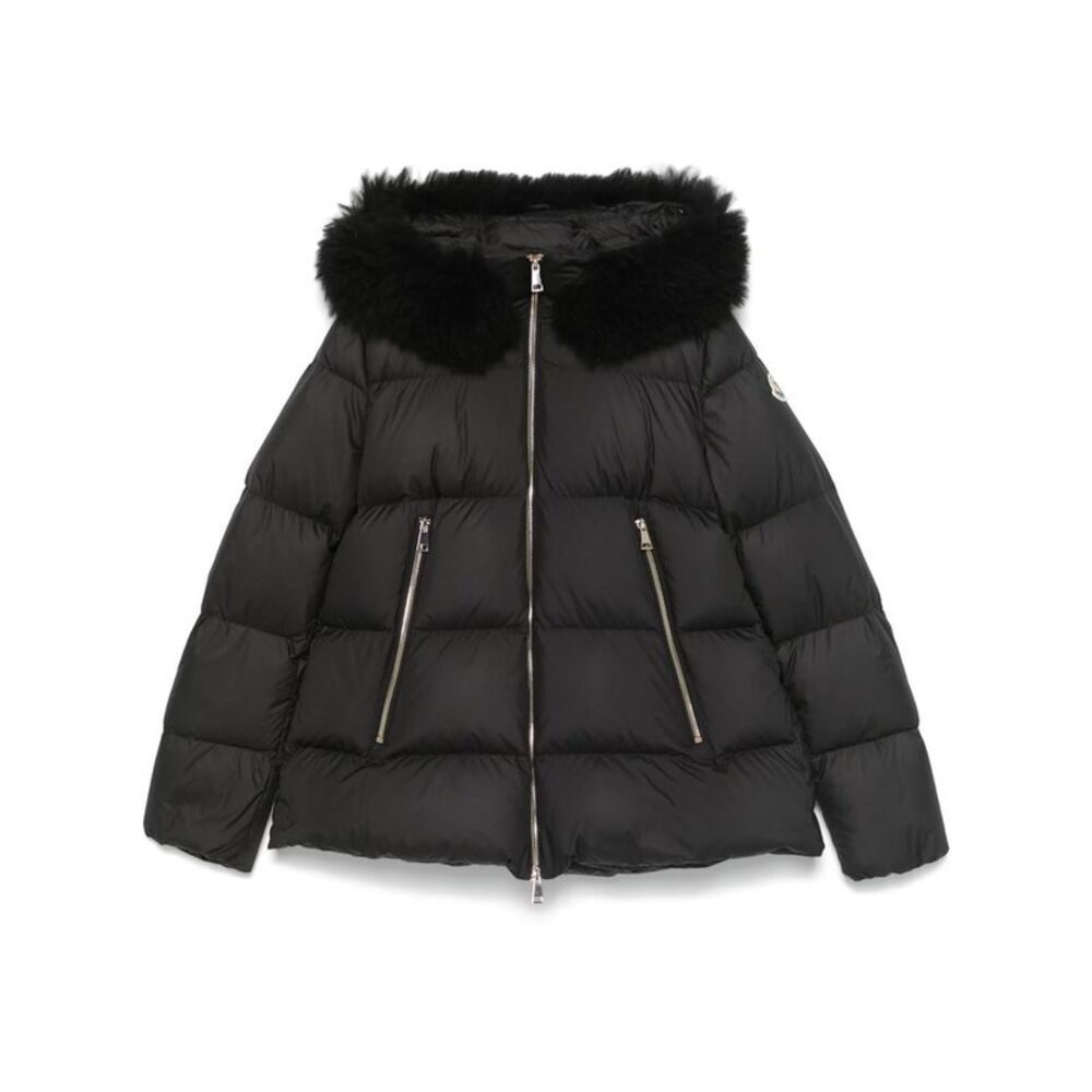 Moncler Black Coats - Parka Coats Women
